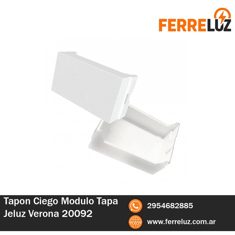 JELUZ-VERONA. TAPON CIEGO BLANCO